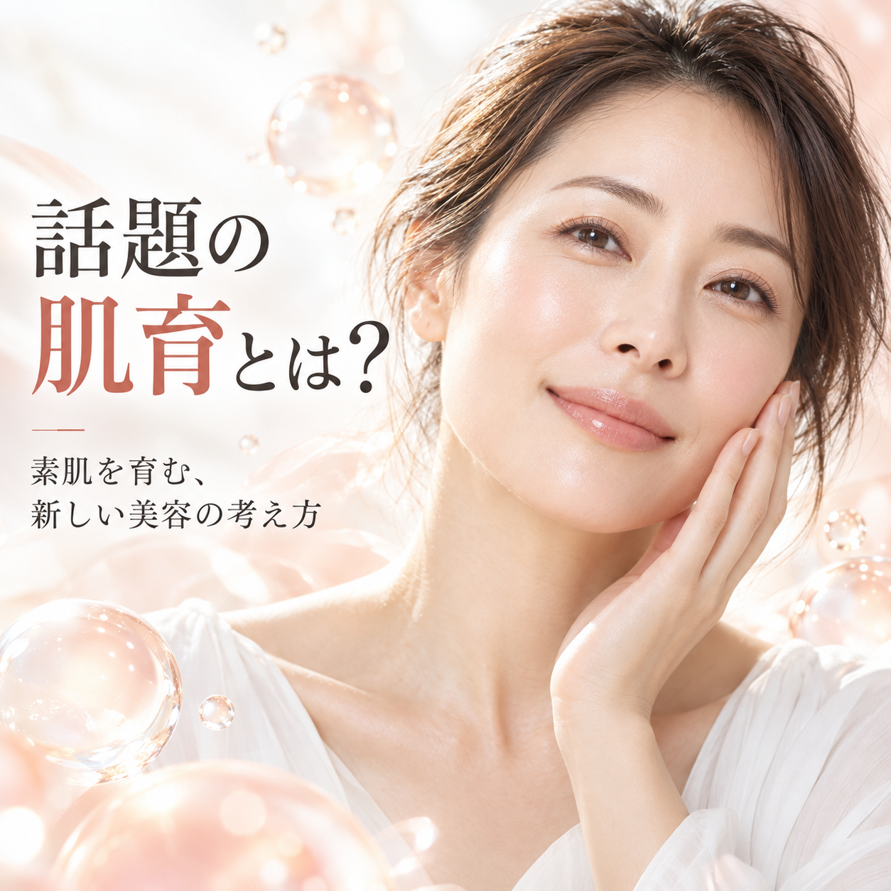 話題の「肌育」とは？ 注射から毎日のスキンケアへ